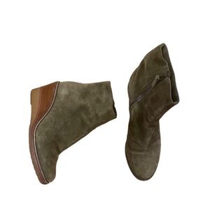 Cole Haan Women's Rayna Wedge Suede Boot